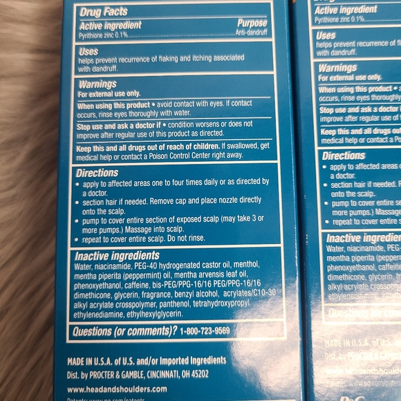 3X HEAD & SHOULDER ROYAL OILS INSTANT SCALP EL - Picture 7 of 7